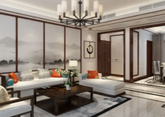 富顺中式客厅设计哪些元素是必不可少的呢